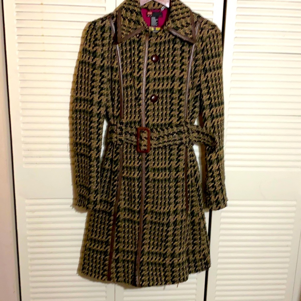 Cool Diesel Tweed Trench Coat